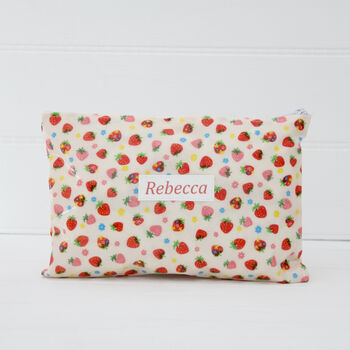 Oilcloth Wipe Clean Personalised Make Up Bag, 2 of 9