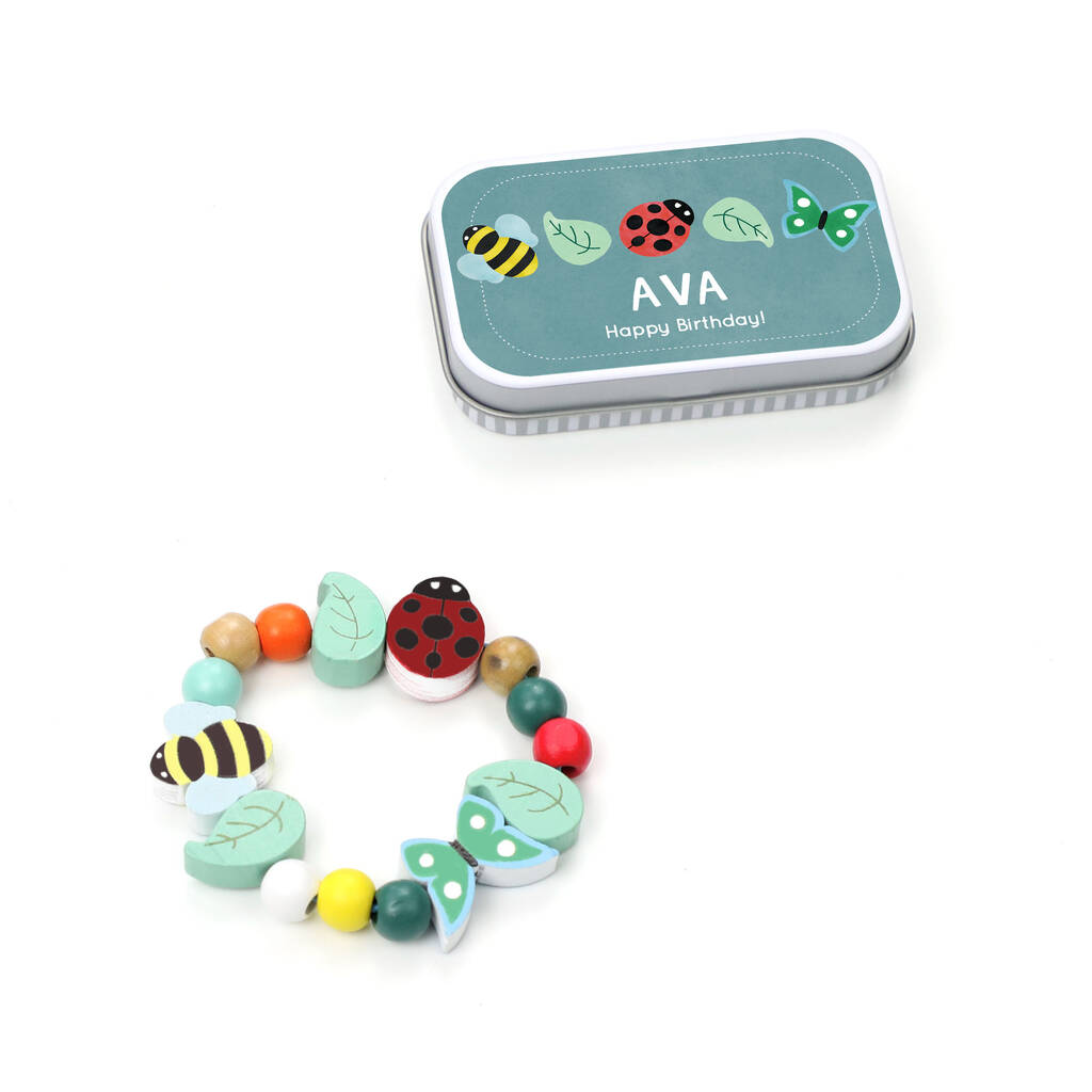 Personalised Minibeast Bracelet Gift Kit, 1 of 4