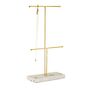 Terrazzo And Gold Tone Double Jewellery Stand, thumbnail 2 of 4