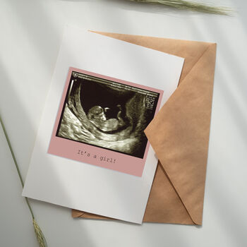 Personalised Baby Scan Card, 2 of 3