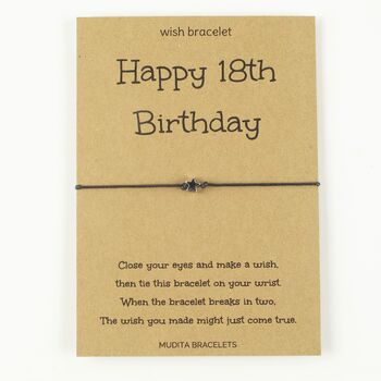 Personalised Happy Birthday Wish Bracelet, 3 of 4