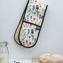 Wildflowers Watercolour Oven Gloves, thumbnail 2 of 7
