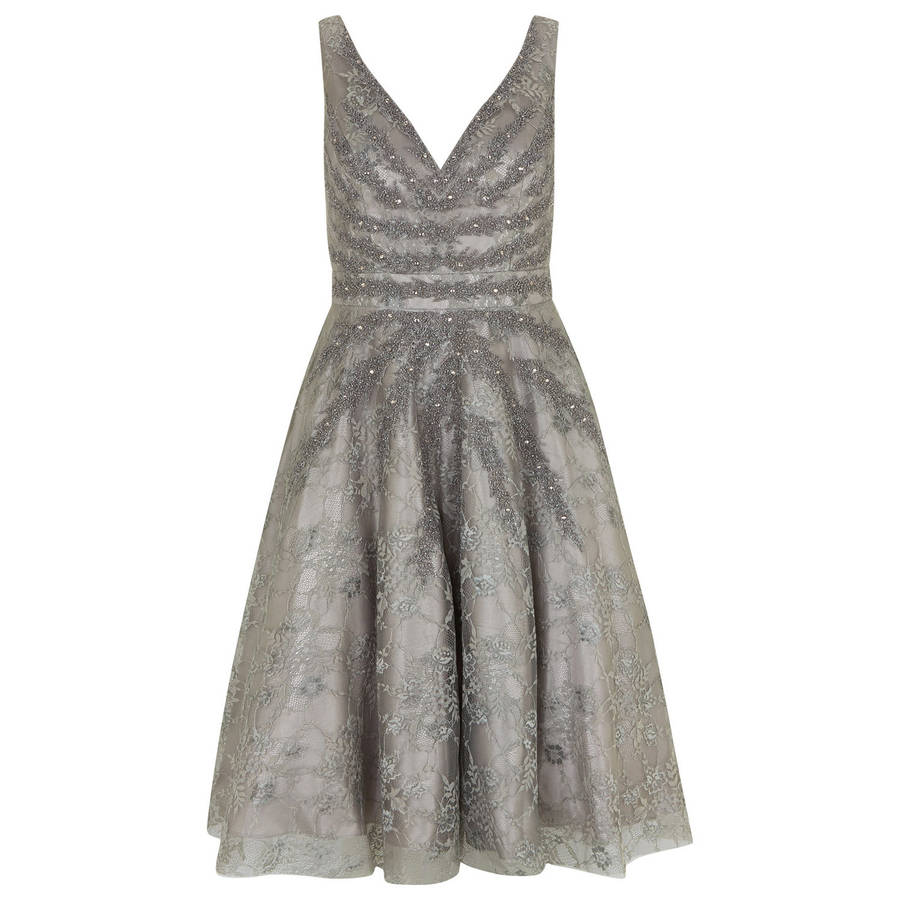 Dione 50's Style Beaded Lace Cocktail Dress By Brand X ...
