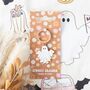 Spooky Season Groovy Ghost Keyring, thumbnail 1 of 2