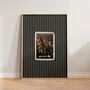 New York City Striped Wall Art Print, thumbnail 1 of 9
