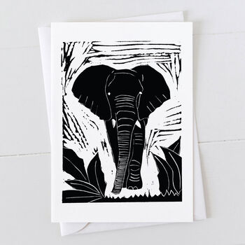 A Pack Of Six Lino Cut Cards, 3 of 7