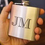 Personalised Initials Hip Flask With Matching Tin, thumbnail 7 of 8
