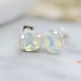 Small Oval Earrings Made With Swarovski Crystals, thumbnail 5 of 12