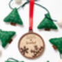 Personalised In Loving Memory Christmas Bauble Decoation, thumbnail 8 of 11
