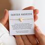 Cancer Warrior Heart Bracelet – Support Gift For Cancer Fighter, thumbnail 1 of 8