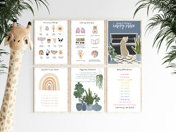 Personalized Positive Educational Children's Print Set, 2 of 10