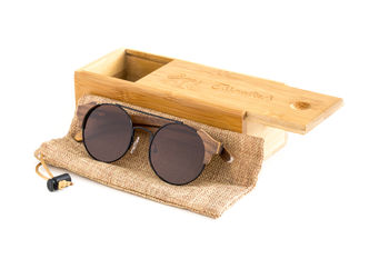 Wooden Sunglasses | Nazare | Polarised Lens, 9 of 12