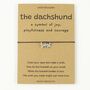 The Dachshund Wish Bracelet, thumbnail 3 of 5
