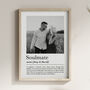 Personalised Soulmate Print, Gift For Couple, thumbnail 4 of 6
