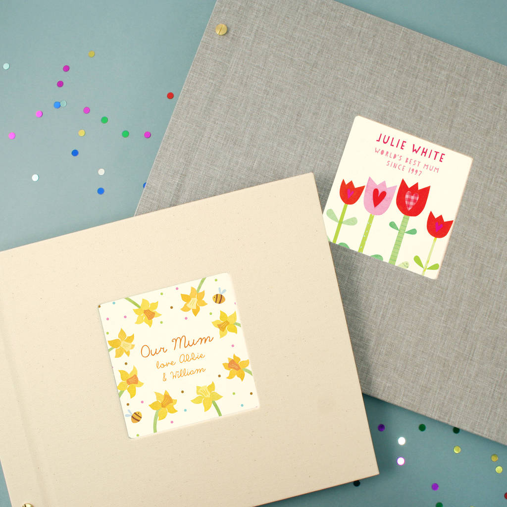 Personalised Mother's Day Photo Album By Made By Ellis