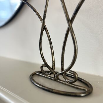 Antique Brass Vintage Style Candelabra, 3 of 5