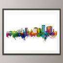 Southend On Sea Skyline Cityscape Art Print By Art Pause ...