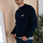Personalised 'Mr' Embroidered Wedding Sweatshirt, thumbnail 3 of 6