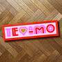 Te Amo 'I Love You' Framed Print, thumbnail 1 of 6