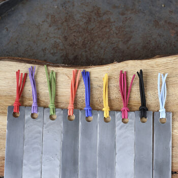 19th Anniversary Bronze Bookmark With Tassel, 9 of 9