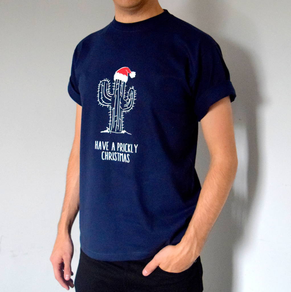 cactus christmas tree shirt