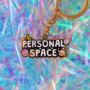 Personal Space Enamel Keyring, thumbnail 1 of 5