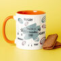 Choose Your Message Rugby Mug For Dad, thumbnail 1 of 7