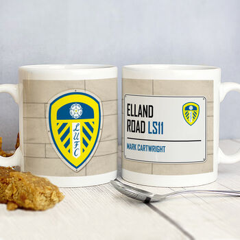 Personalised Football Street Sign Mug, 2 of 9