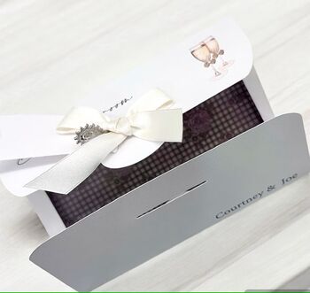 Personalised Wedding Gift Wallet, Money Or Voucher Envelope, 5 of 5
