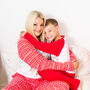 Personalised Christmas Family Matching Pyjamas Nordic Wreath, thumbnail 10 of 12