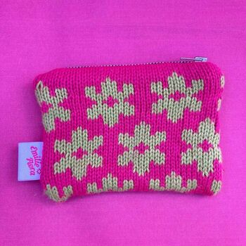 Blossom Knitted Mini Purse, 10 of 10