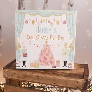 Personalised Nut Cracker Wooden Christmas Eve Box, 4 of 11