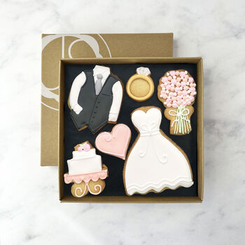 Wedding Iced Biscuit Box, 2 of 2