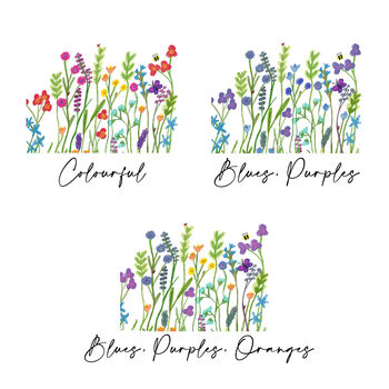 Plantable Wildflower Place Card Wedding Favours In One, 4 of 12