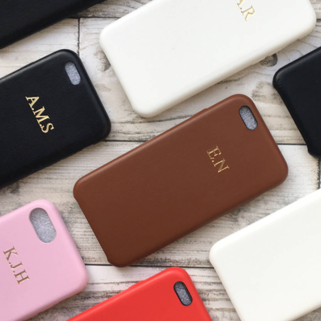 Personalised Leather Phone Case