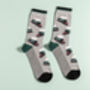 Steam Train Bamboo Socks Letterbox, thumbnail 2 of 2
