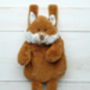 Fox Hand Muff With Matching Mini Toy Gift Boxed, thumbnail 1 of 6