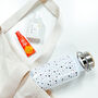 Terrazzo Thermal Water Bottle With Bamboo Lid, thumbnail 7 of 8