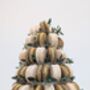 Golden Christmas Macaron Tower Centrepiece, thumbnail 3 of 6