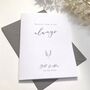 Wedding Card Happily Ever After Script, thumbnail 4 of 6