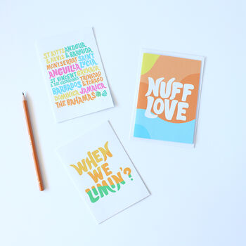 Nuff Love Greeting Card, 2 of 2