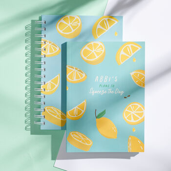Personalised Squeeze The Day Notebook, 5 of 7