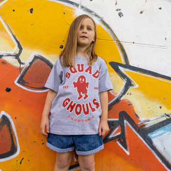 Squad Ghouls Girls' Graphic T Shirt, 5 of 5