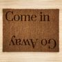 Personalised Entry Exit Message Doormat, thumbnail 2 of 5
