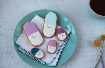 Small Get Well Pills Biscuit Gift Set, 2 of 3