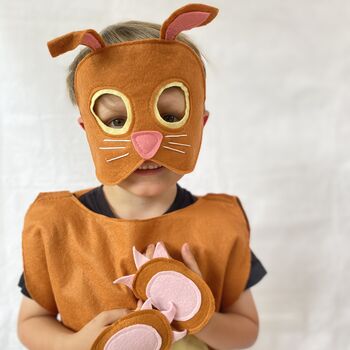 Brown Rabbit Costume For Children And Adults, 9 of 10