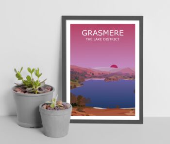 Grasmere Lake District Art Print, 3 of 4