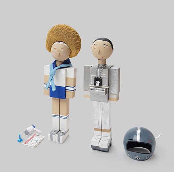 Personalised Wooden People Factory Model, 5 of 9