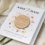 Wedding Save The Date Magnet Wildflower Cards, thumbnail 8 of 9