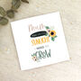 Sunflowers Mother's Day Card, thumbnail 1 of 2